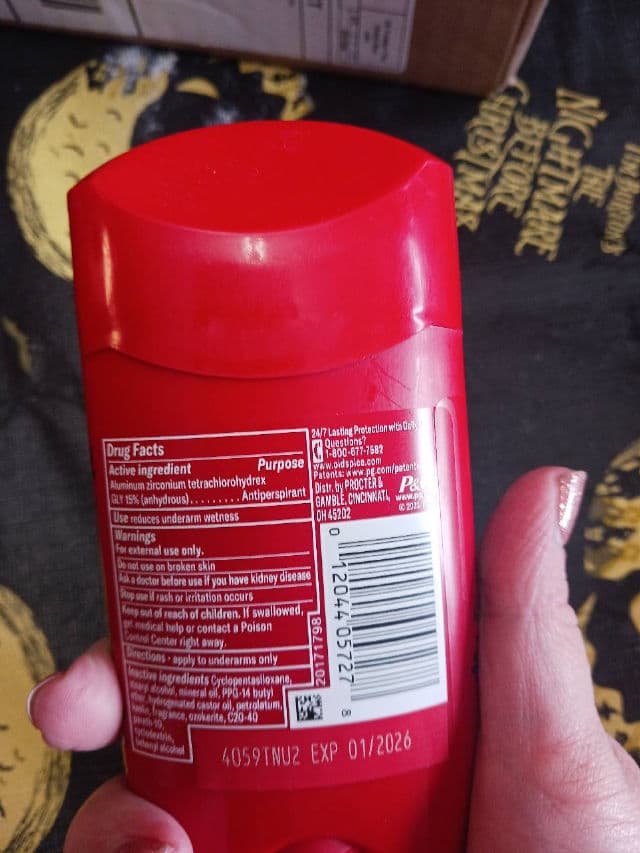 Old Spice Gentleman’s Blend Total Body Deodorant Stick Cucumber + Avocado review photo by rcreddragon