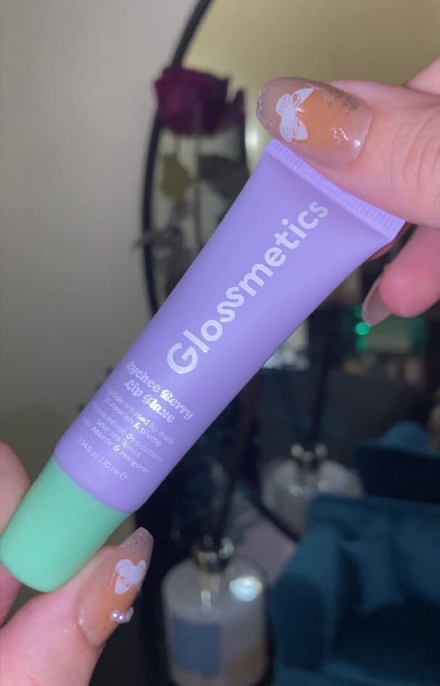 Glossmetics Lychee Berry Lip Glaze review photo by emylissette