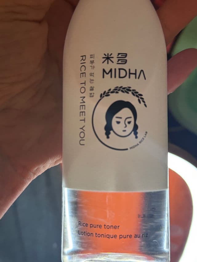 Midha Rice Pure Toner review photo by CandiDawn