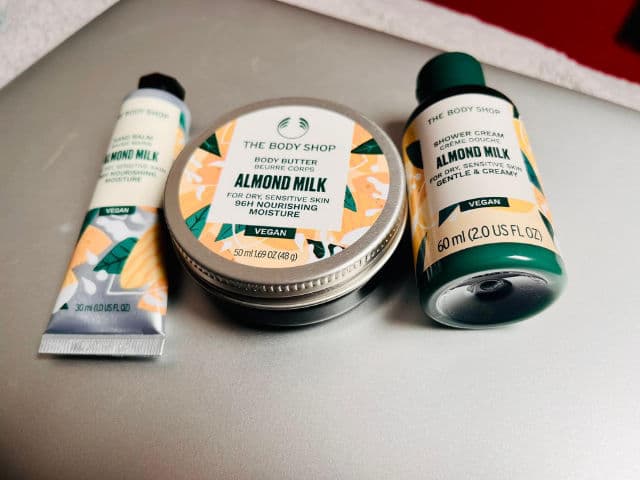 The Body Shop Almond Milk Body Scrub review photo by Luann