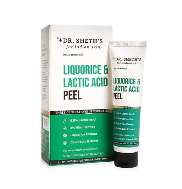 Dr. Sheth's Liquorice & Lactic Acid Peel review photo by ruchashanware