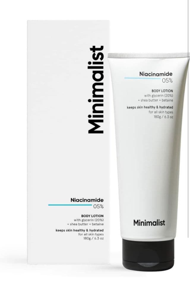 Minimalist 05% Niacinamide Body Lotion review photo by ruchashanware