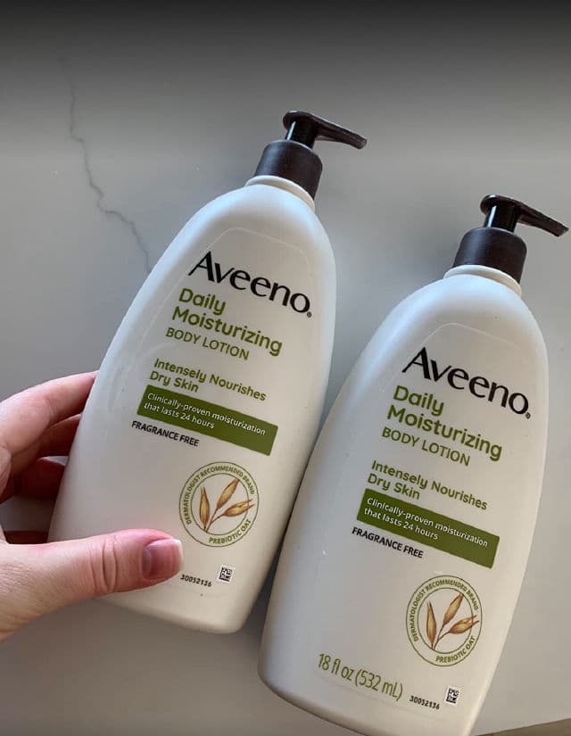 Aveeno Tone + Texture Daily Renewing Body Lotion review photo by tamariatskvereli