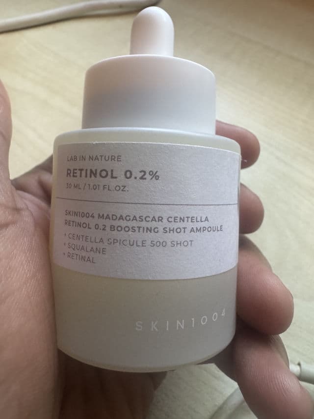 SKIN1004 Retinol 0.2 Boosting Shot Ampoule review photo by TheAestheticsDR