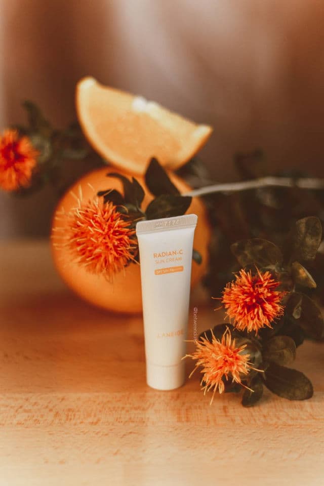 Laneige Radian-C Sun Cream SPF50+ PA++++ review photo by Betweendots