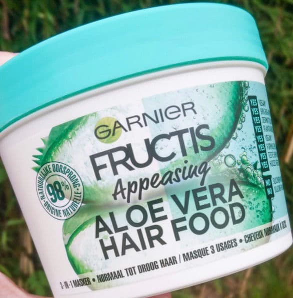 Garnier Fructis Hydrating Aloe Vera Hair Food review photo by alexialeelovexo