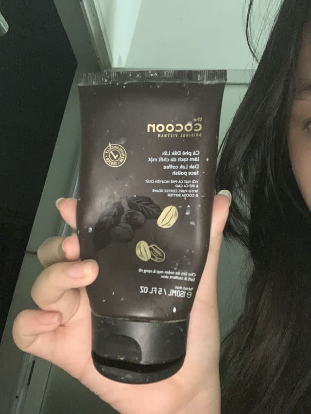 the Cocoon Dak Lak Coffee Face Polish review photo by kaorichan
