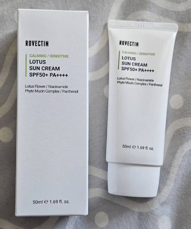 Rovectin Intense Moisture Sun Cream SPF50+ PA++++ Reef-Safe review photo by Mrslorihayes