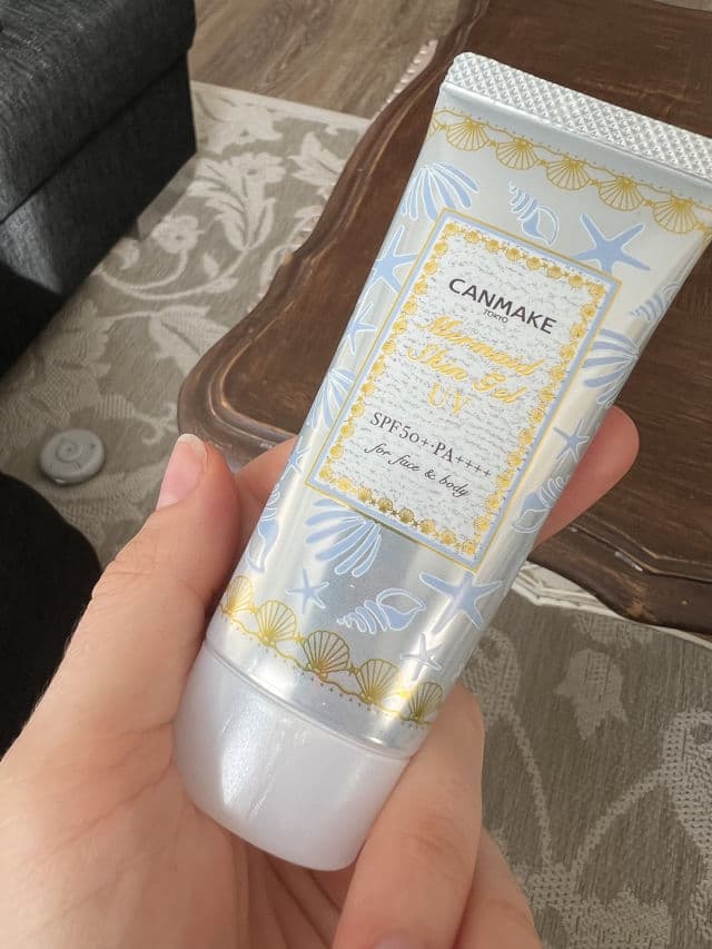 CANMAKE Mermaid Skin Gel UV SPF50 (White Type) review photo by gerlir