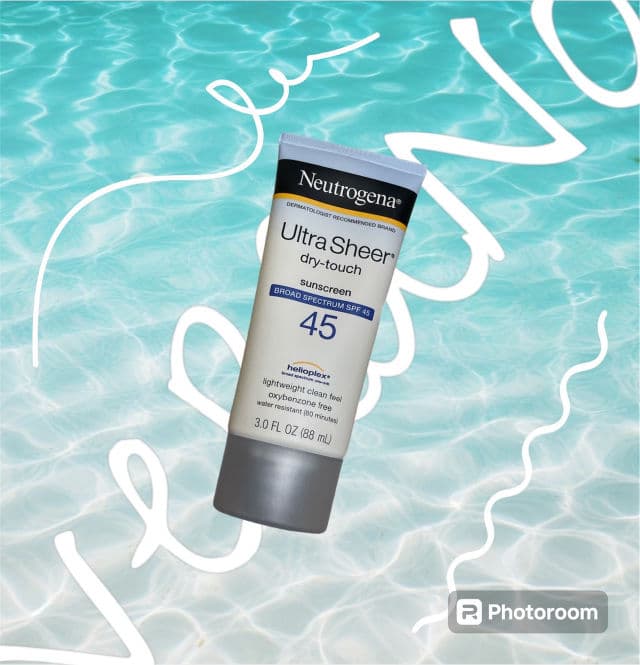 Neutrogena Ultra Sheer® Dry-Touch Sunscreen Broad Spectrum SPF 45 review photo by jaziirod