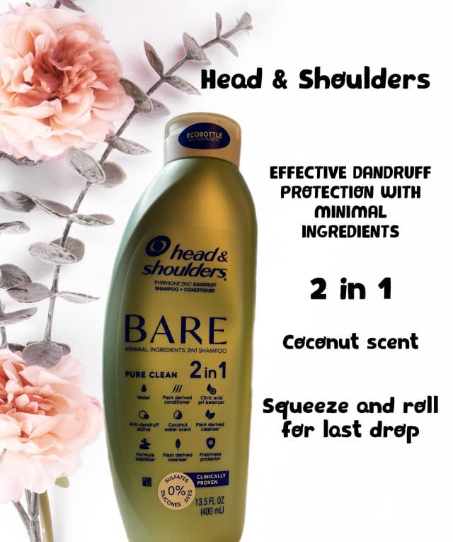 Head & Shoulders Bare Soothing Hydration Dandruff Shampoo review photo by ruthreviews22