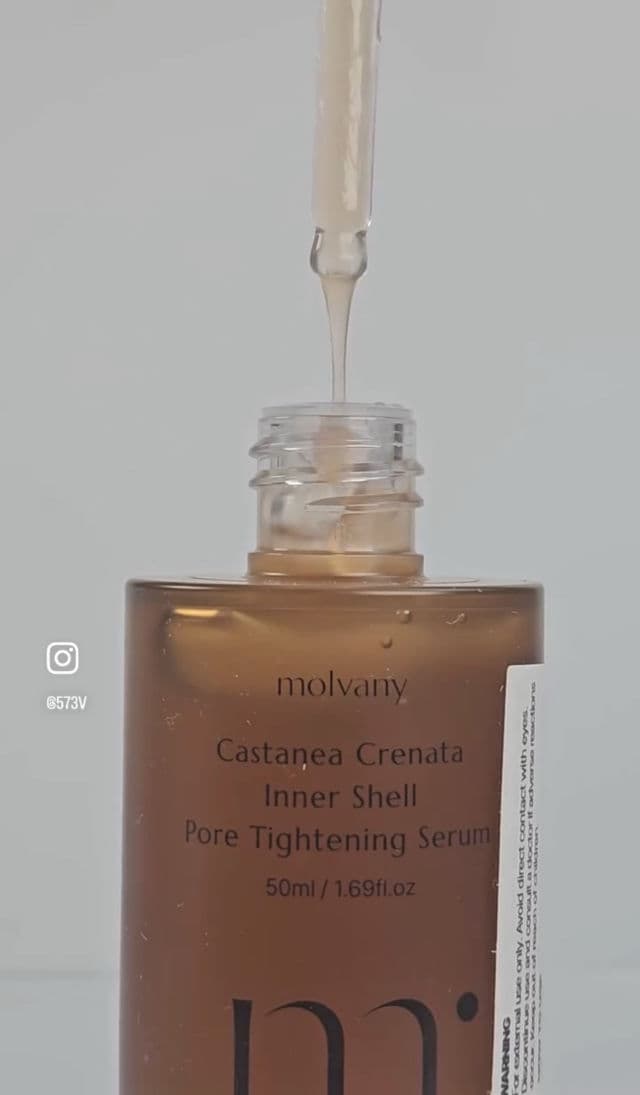 MOLVANY Castanea Crenata Inner Shell Pore Tightening Serum review photo by Hlanderz