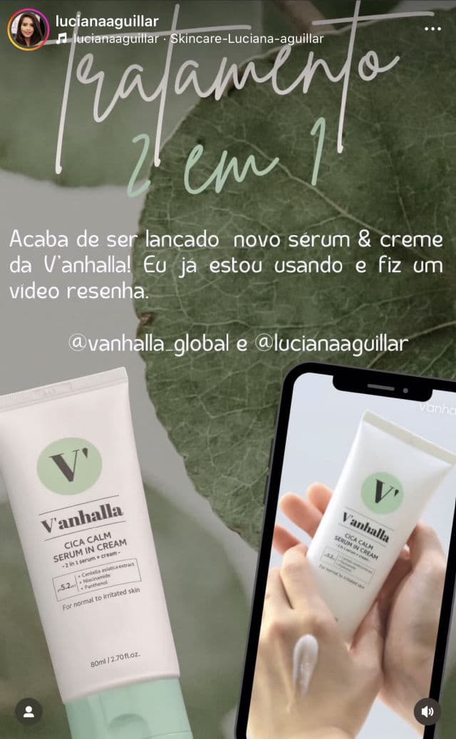 V'anhalla CIca Calm Serum in Cream review photo by luaguillar