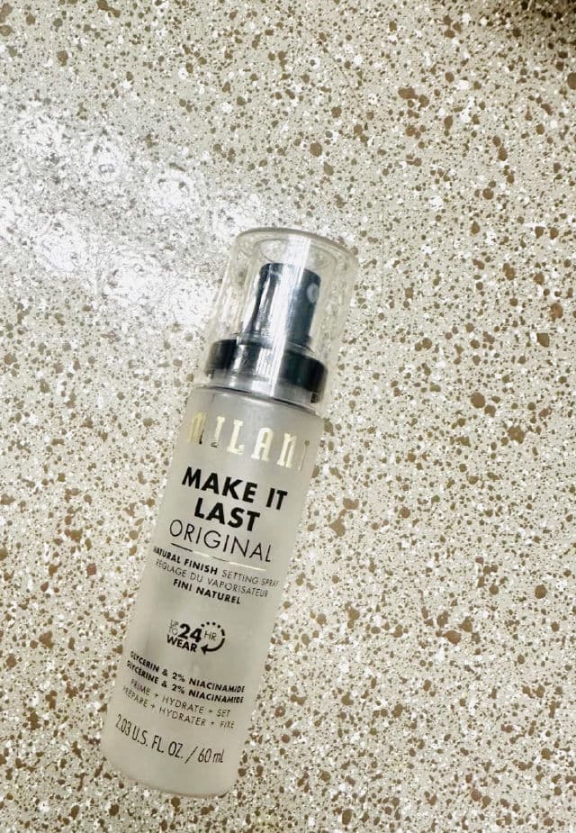 Milani Cosmetics Make It Last Sunscreen Setting Spray SPF 30 review photo by AuntDD