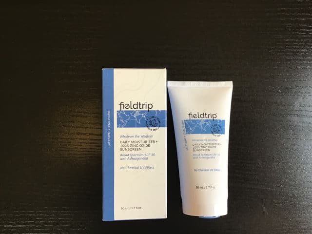 Fieldtrip Whatever the Weather Daily Moisturizer + 100% Zinc Oxide Broad Spectrum SPF 30 review photo by Tonettespicky