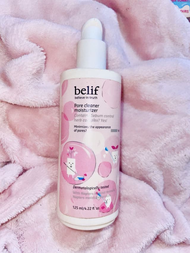 belif Pore Cleaner Moisturizer review photo by nikolletayllor