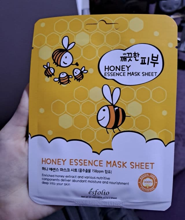 ESFOLIO Pure Skin Honey Essence Mask Sheet review photo by Vinuri