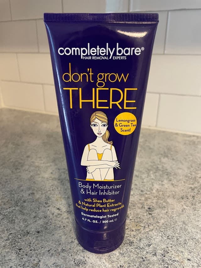 Completely Bare Don't Grow There Body Moisturizer & Hair Inhibitor review photo by mudonyourface