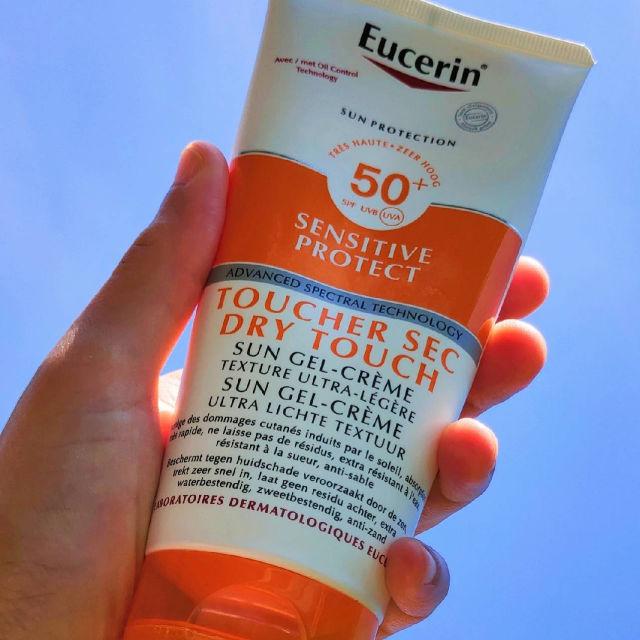 Sun Gel-Cream Dry Touch Sensitive Protect SPF 50+ product review