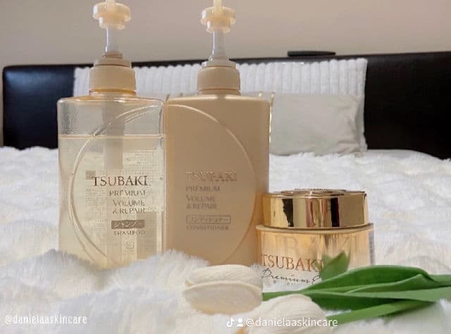 Tsubaki Premium Volume & Repair Shampoo review photo by danielaaskincare