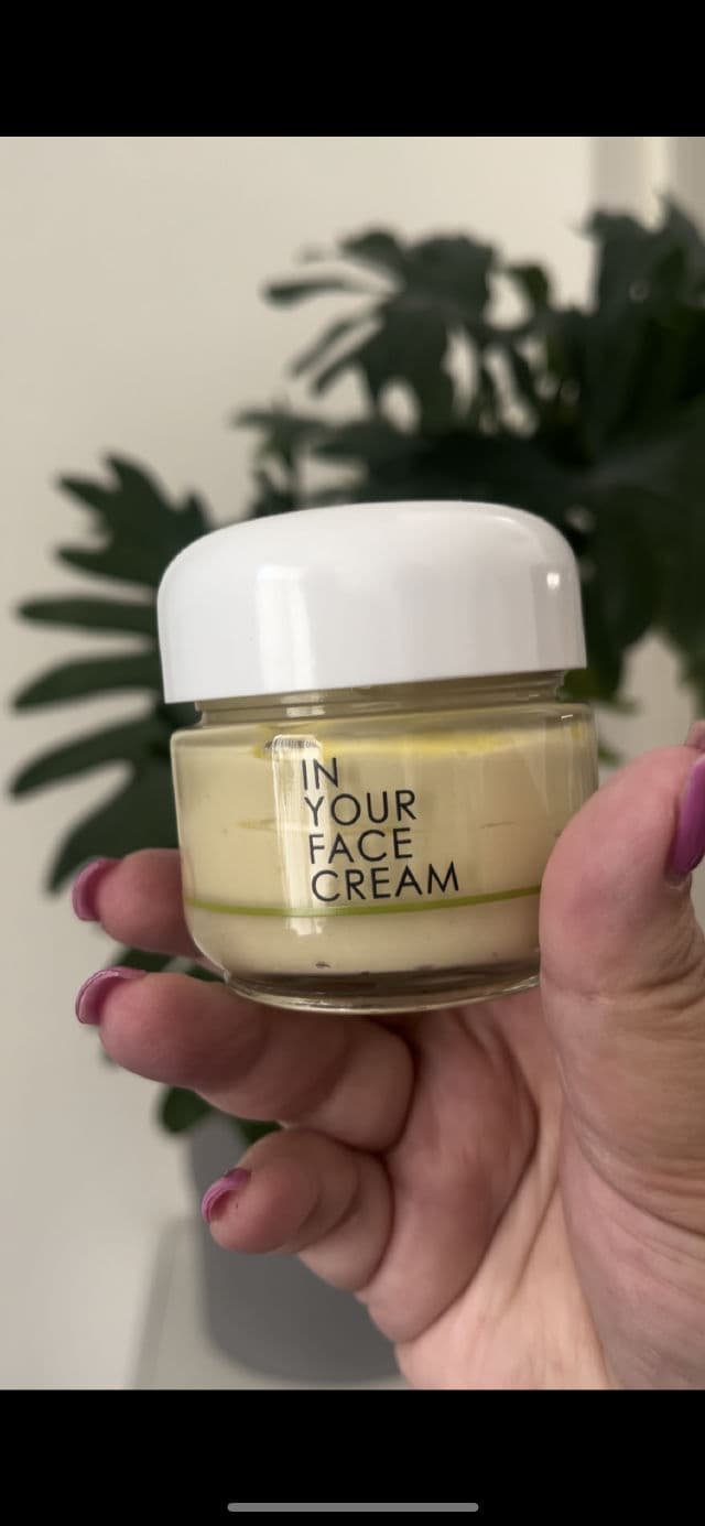 IN YOUR FACE Skincare The Cream review photo by vehhermamugc