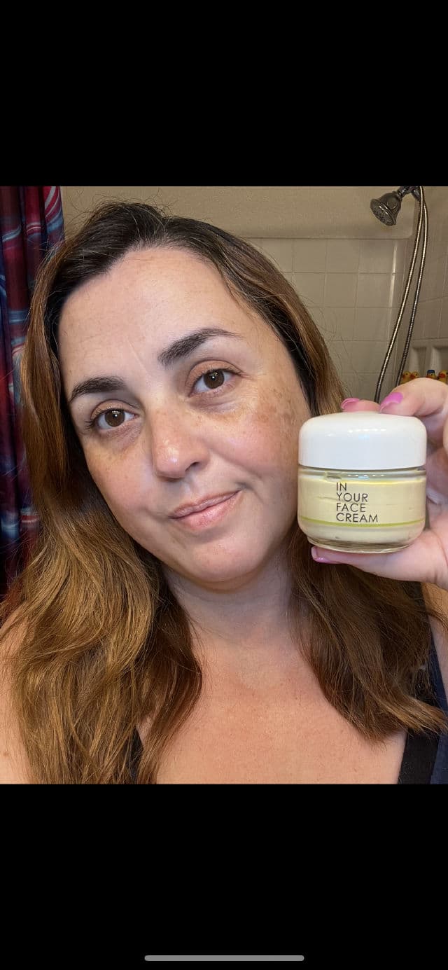 IN YOUR FACE Skincare The Cream review photo by vehhermamugc