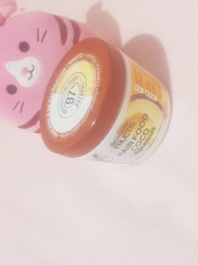 Garnier Fructis Cocoa Butter Hair Food Extra Smoothing Mask review photo by lenit