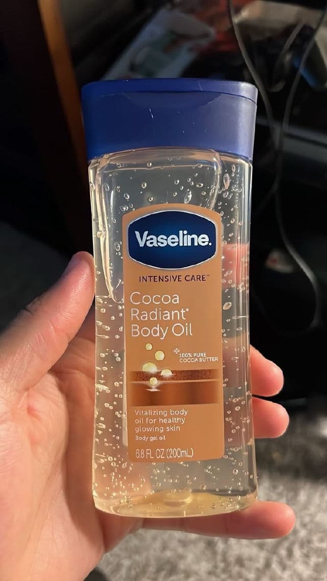 Vaseline Intensive Care Cocoa Radiant Gel Oil review photo by deediong1