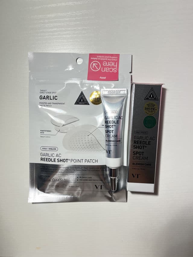 VT COSMETICS Garlic AC Reedle Shot Point Patch review photo by HongIdream