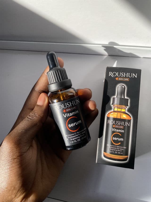 Roushun Vitamin C Serum review photo by fauziya