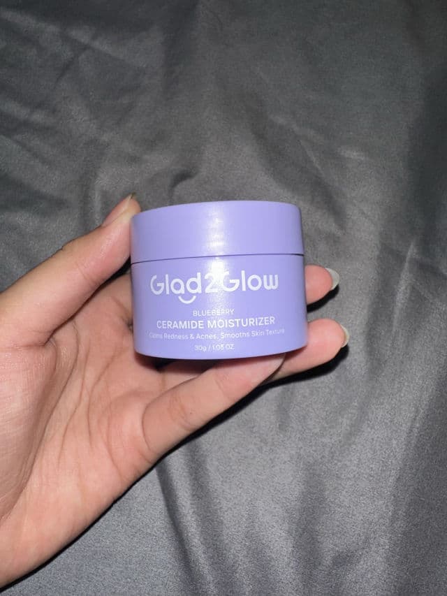 Glad2Glow Blueberry 5% Ceramide Barrier Repair Moisturizer review photo by kodizanazura