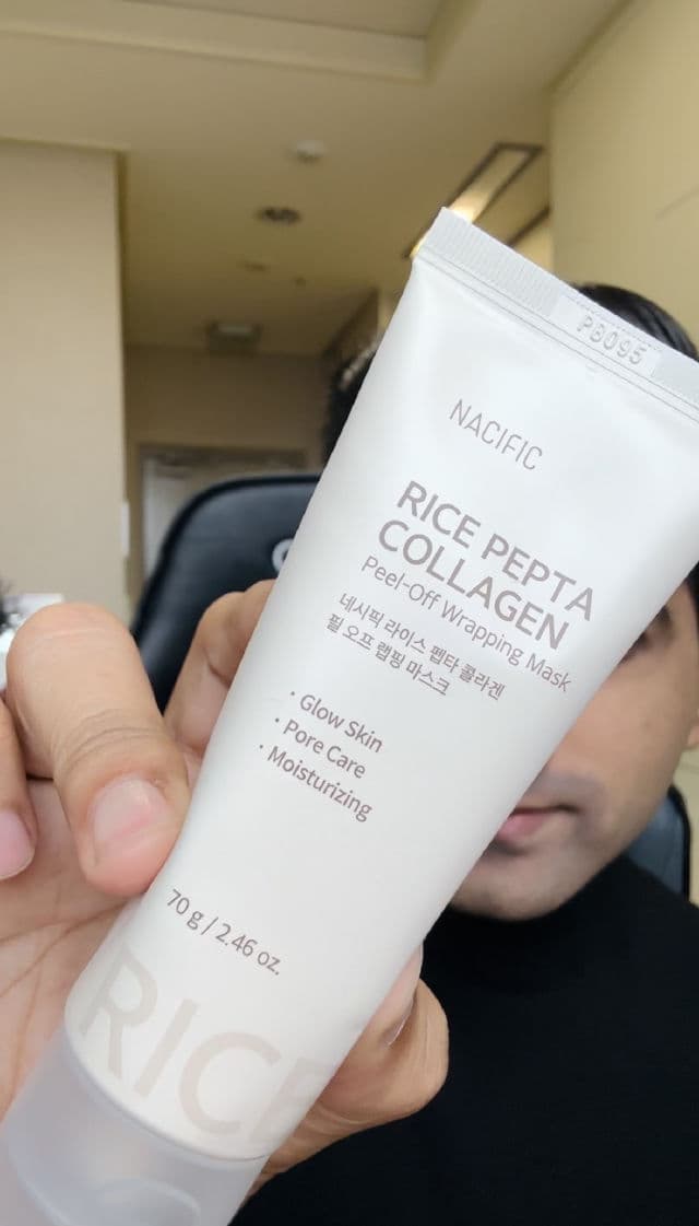 Nacific Rice Pepta Collagen Peel-Off Wrapping Mask review photo by Adil