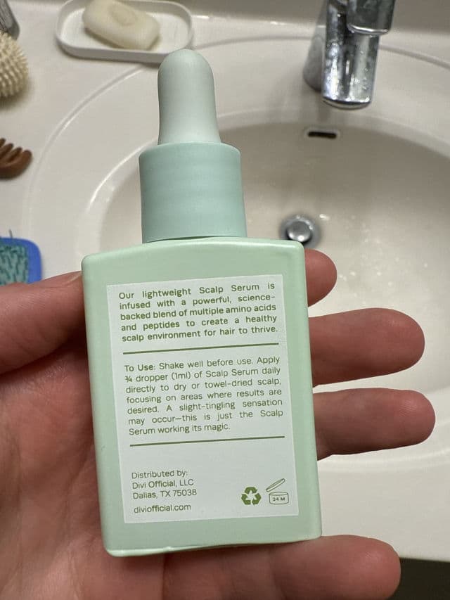 Divi Scalp Serum review photo by kryvtsovamira