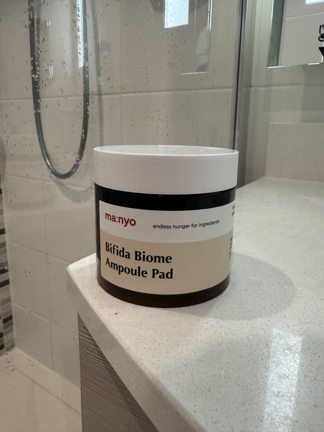 manyo Bifida Biome Ampoule Pad review photo by ReviewsLynWrotes