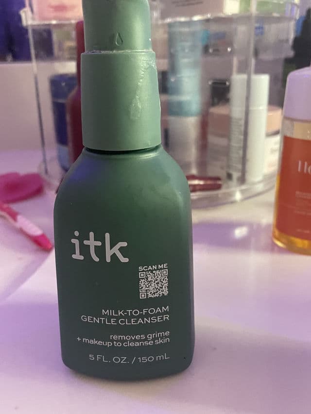ITK Milk-to-Foam Gentle Cleanser review photo by Skyeuser