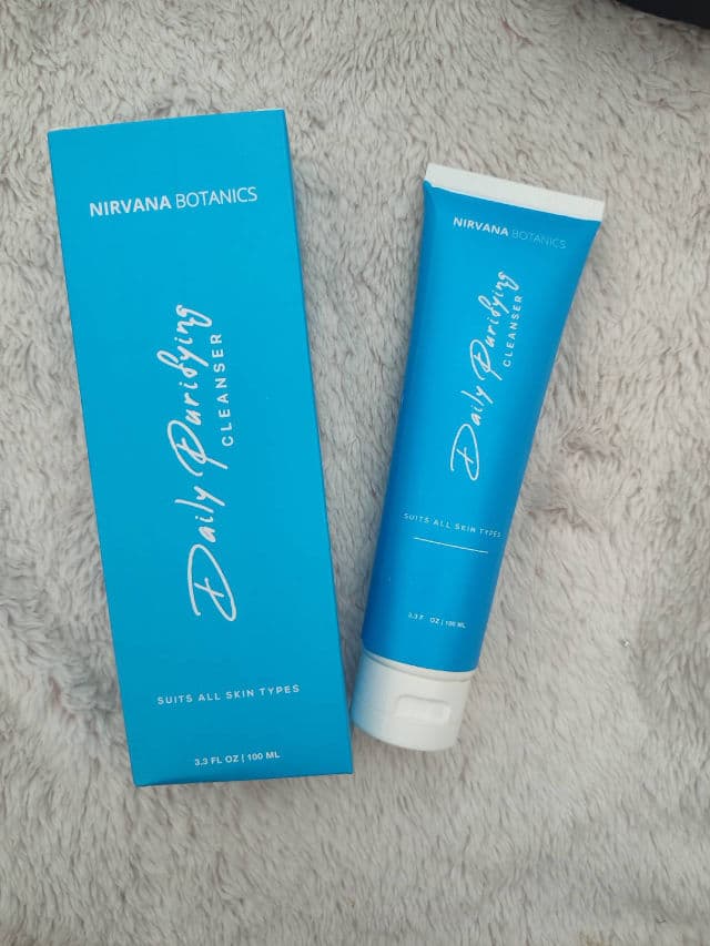Nirvana Botanics Daily Purifying Cleanser review photo by asabaatblogs