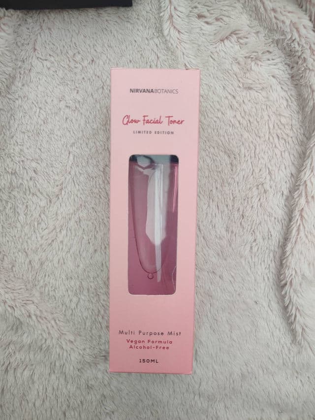 Nirvana Botanics Glow Facial Toner review photo by asabaatblogs