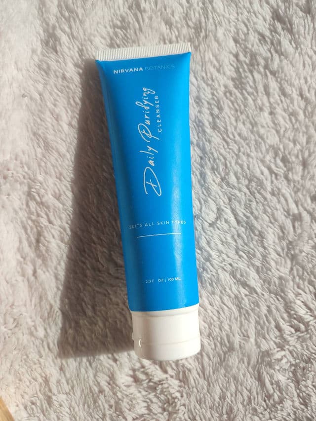 Nirvana Botanics Daily Purifying Cleanser review photo by asabaatblogs