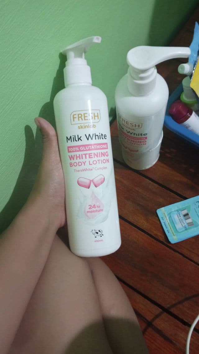 Fresh Skinlab Milk White Glutathione Body Lotion review photo by oanfoan