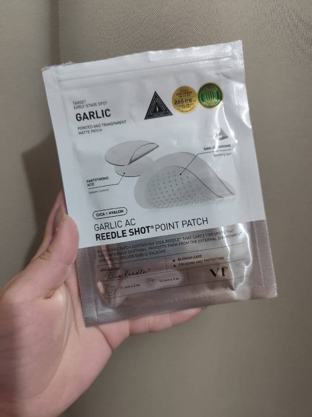 VT COSMETICS Garlic AC Reedle Shot Point Patch review photo by Paolaarismendi