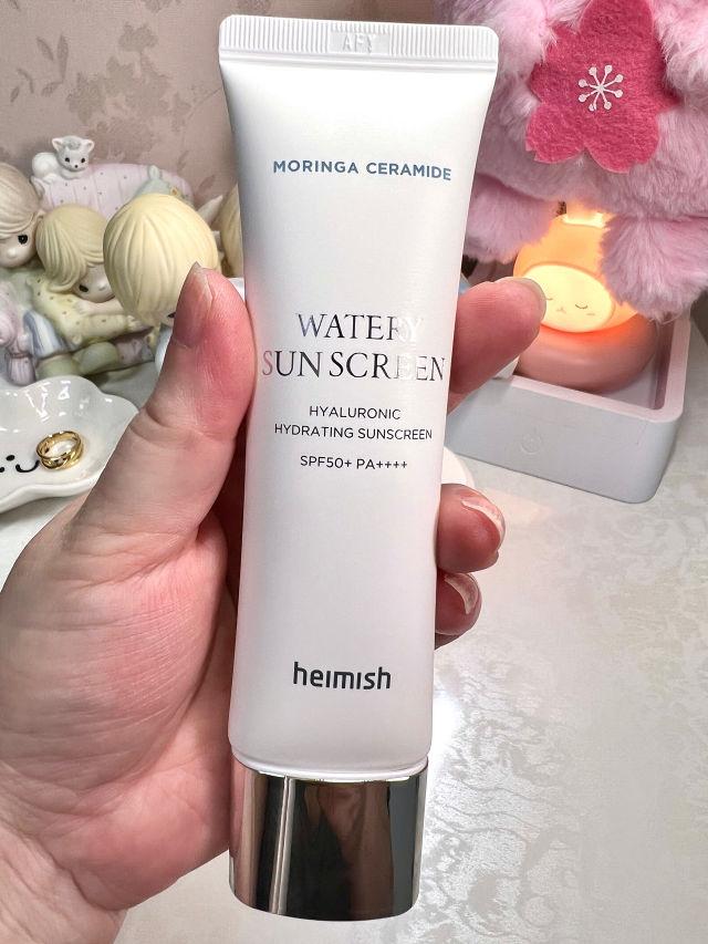 Moringa Ceramide Hyaluronic Hydrating Watery Sunscreen SPF50+ PA++++ product review