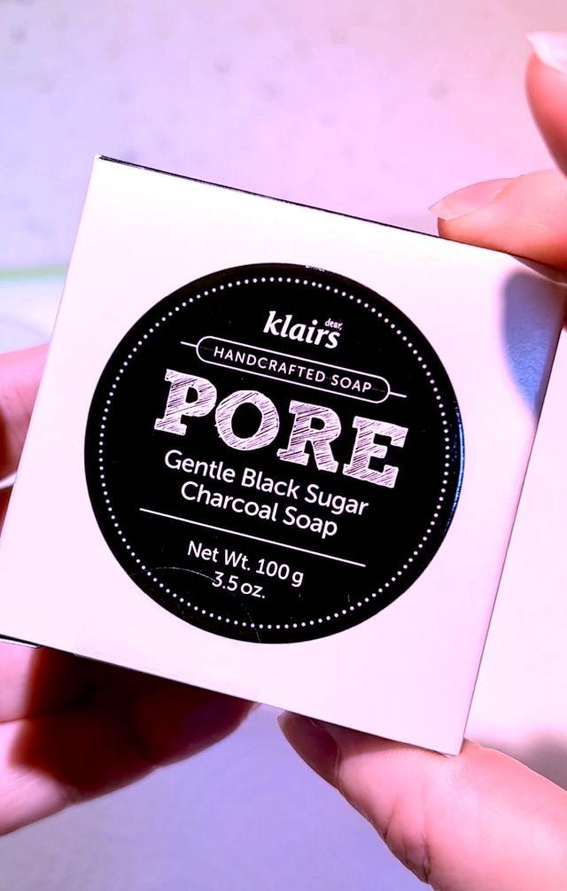 Gentle Black Sugar Charcoal Soap product review
