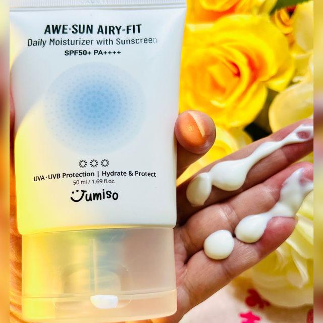 Awe-Sun Airy-Fit Daily Moisturizer with Sunscreen SPF 50+ PA++++ product review