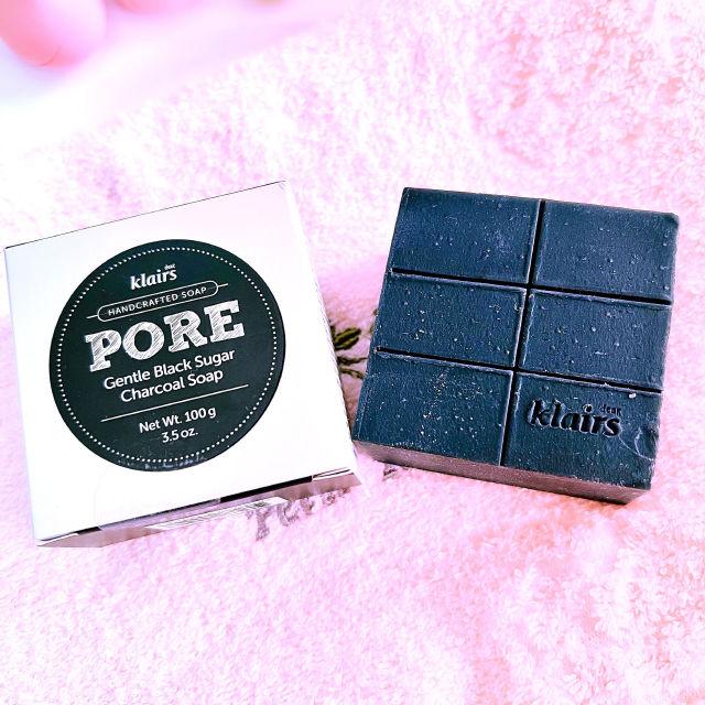 Gentle Black Sugar Charcoal Soap product review