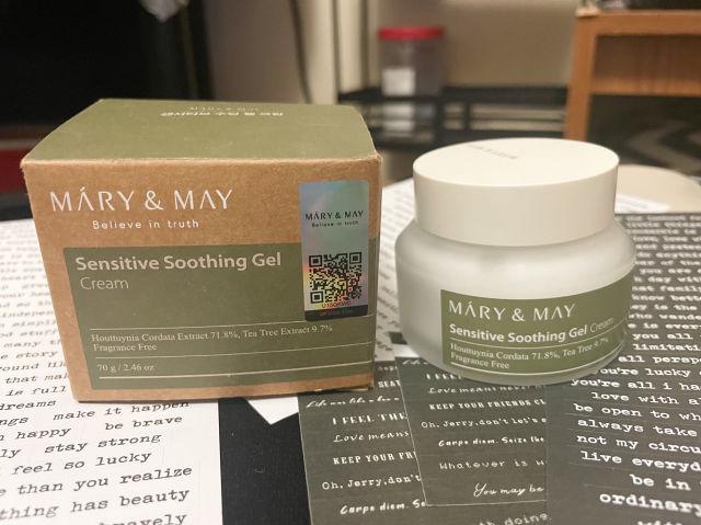 Sensitive Soothing Gel Cream product review