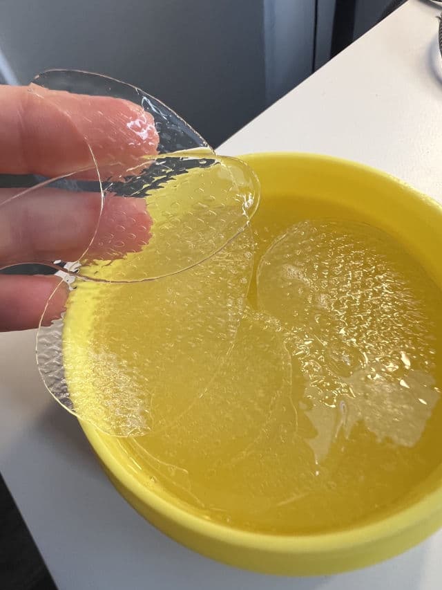 GOODAL Green Tangerine Vita C Dark Spot Care Eye Patch Alpha review photo by ALEXA