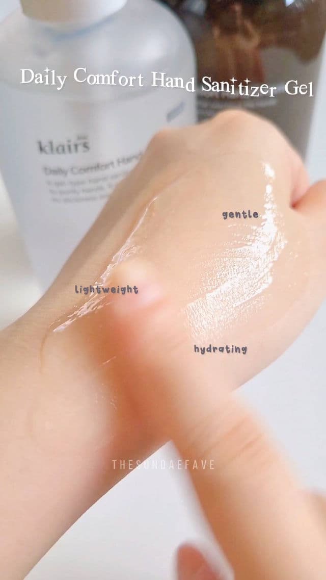 Dear, Klairs Daily Comfort Hand Sanitizer Gel review photo by thesundaefave