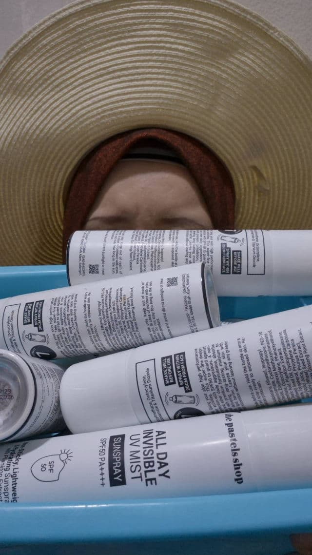 The Pastels Shop All Day Invisible UV Mist SPF50 PA++++ review photo by ezatulSkincareDiary