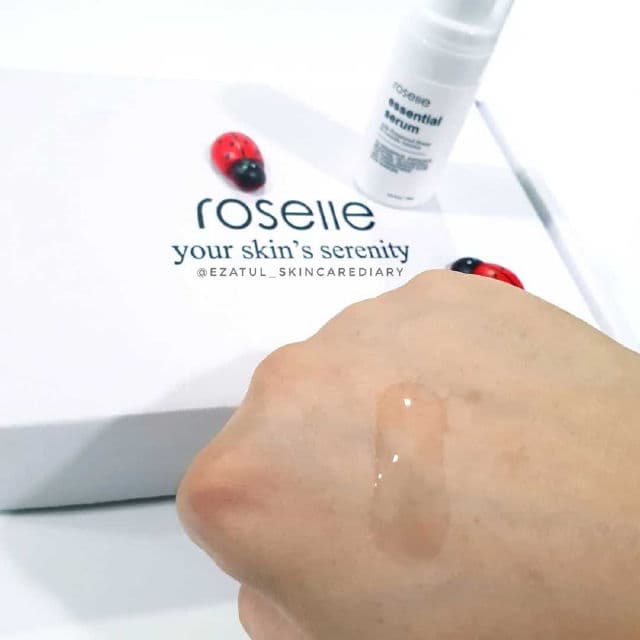 Roselle Skincare Essential Serum review photo by ezatulSkincareDiary