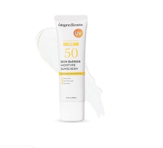 Ongredients Skin Barrier Moisture Sunscreen Broad Spectrum SPF 50 review photo by valeri19